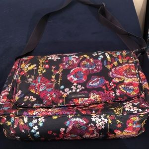 VB Waterproof Laptop Bag Midnight Wildflower